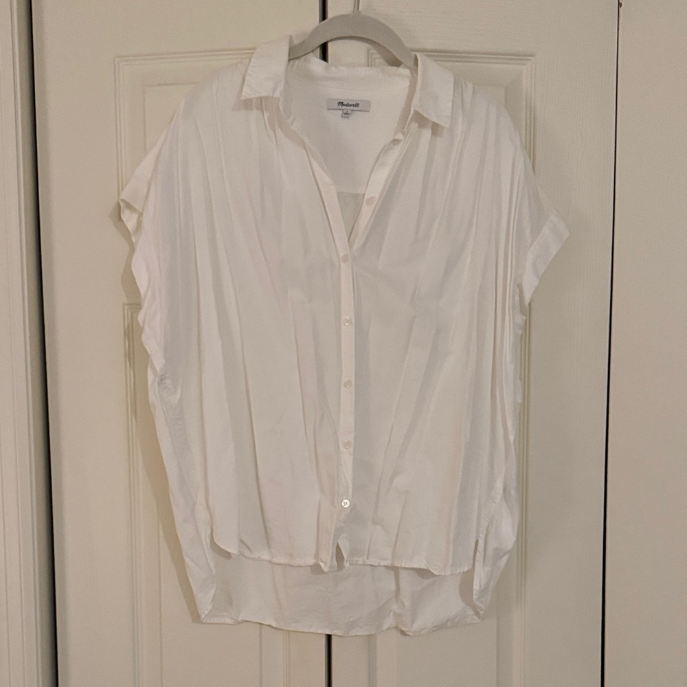 Madewell Short Sleeve Collared Button Down